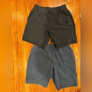 SET of Men's L Lululemon Shorts